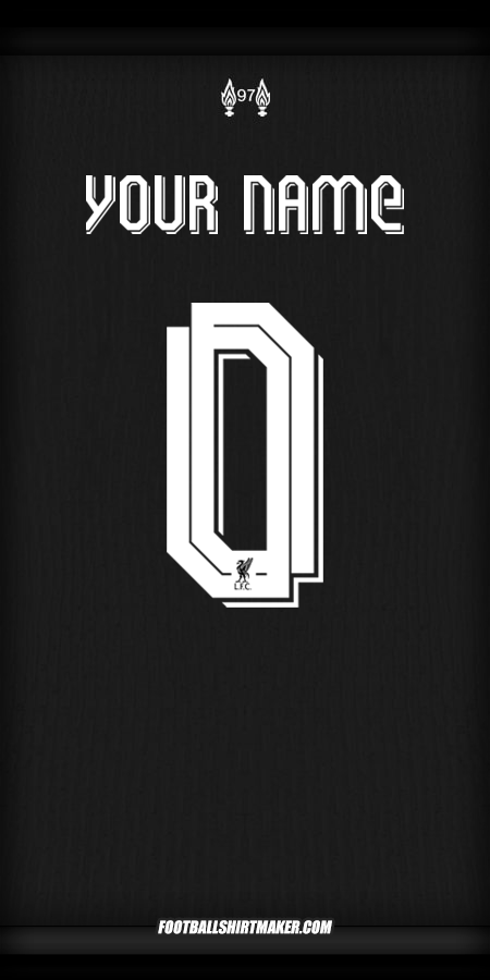 Jersey Liverpool FC 2024/2025 Cup II -  your name - 0