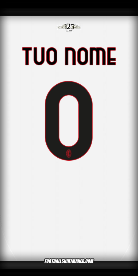 Maglia AC Milan 2024/2025 II -  tuo nome - 0