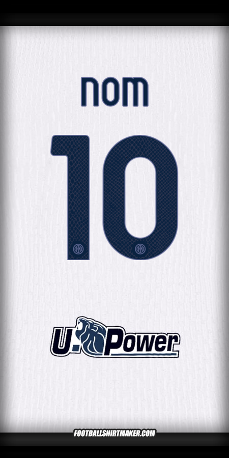 Maillot Inter 2024/2025 Extérieur -  nom - 10