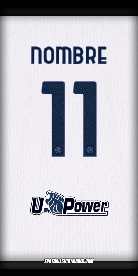 Jersey Inter 2024/2025 Visita -  nombre - 11