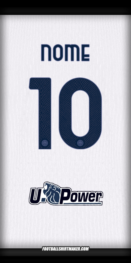 Camisola Inter 2024/2025 Alternativa -  nome - 10