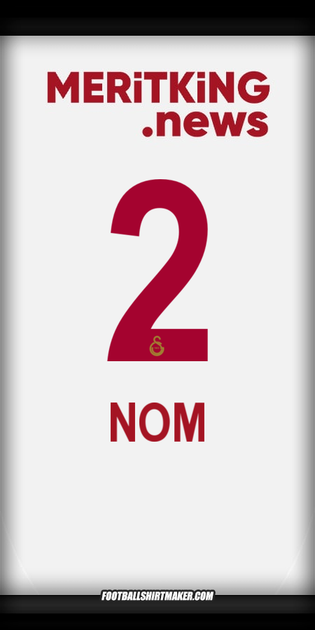 Maillot Galatasaray SK 2024/2025 Extérieur -  nom - 2