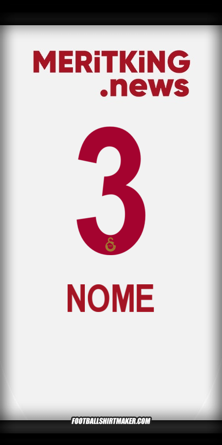 Camisola Galatasaray SK 2024/2025 Alternativa -  nome - 3