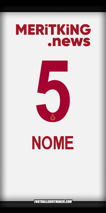 Maglia Galatasaray SK 2024/2025 Seconda -  nome - 5