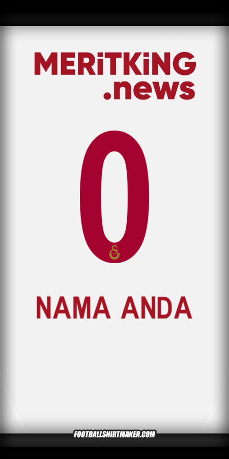 Jersey Galatasaray SK 2024/2025 Alternatif -  nama anda - 0