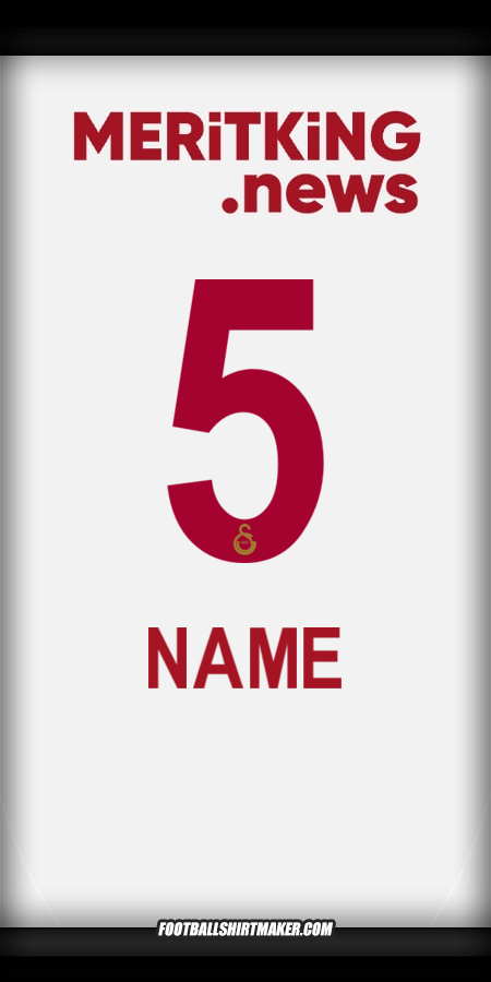 Trikot Galatasaray SK 2024/2025 Auswärts -  name - 5
