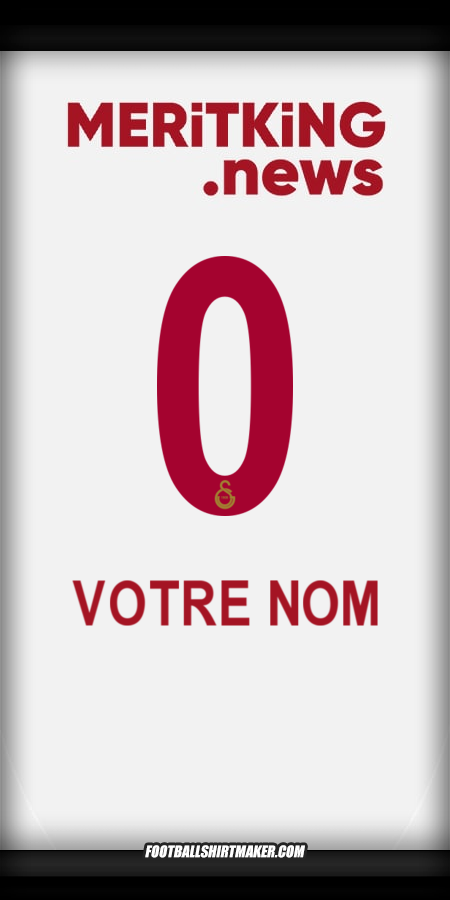 Maillot Galatasaray SK 2024/2025 II -  votre nom - 0