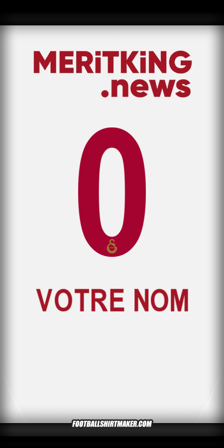 Maillot Galatasaray SK 2024/2025 II -  votre nom - 0