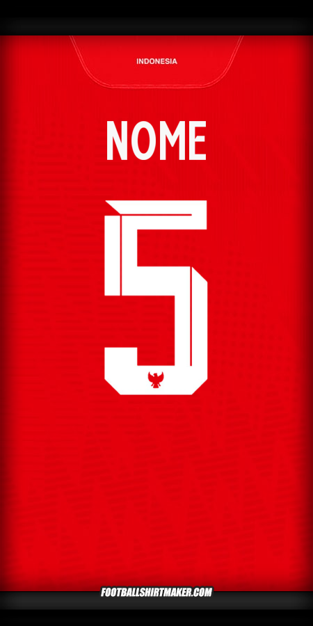 Maglia Indonesia 2024 -  nome - 5