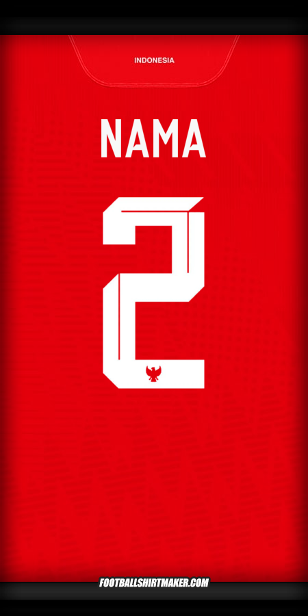 Jersey Indonesia 2024 -  nama - 2
