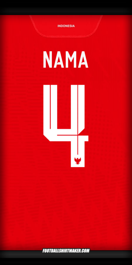 Jersey Indonesia 2024 -  nama - 4