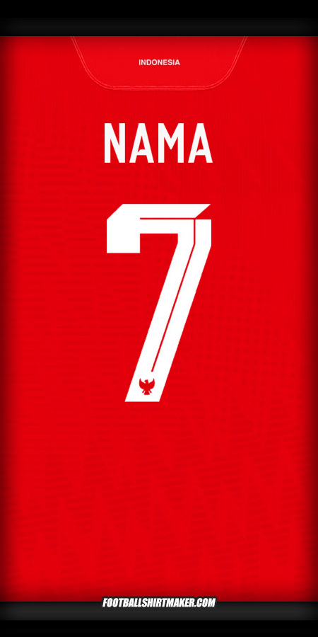 Jersey Indonesia 2024 -  nama - 7