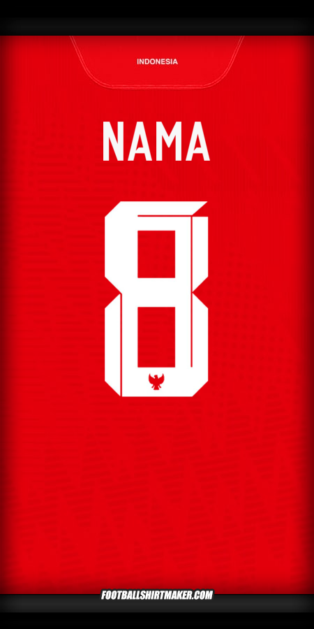 Jersey Indonesia 2024 -  nama - 8