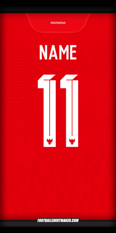 Jersey Indonesia 2024 -  name - 11