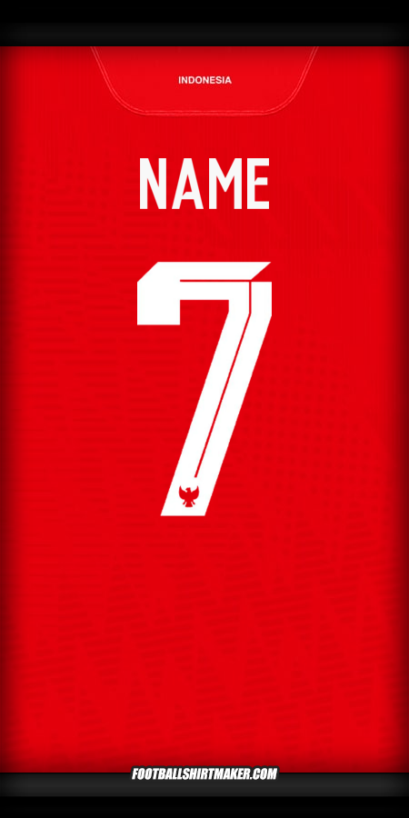Shirt Indonesia 2024 -  name - 7
