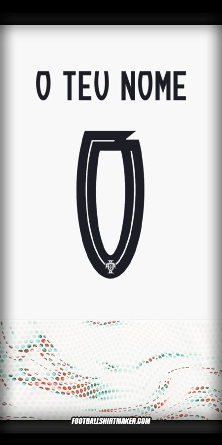 Camisola Portugal 2025 II -  o teu nome - 0