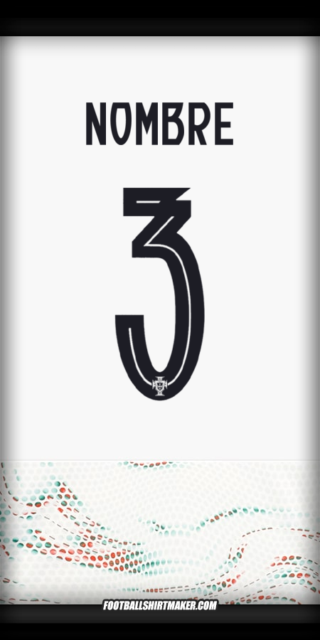 Jersey Portugal 2025 Visita -  nombre - 3