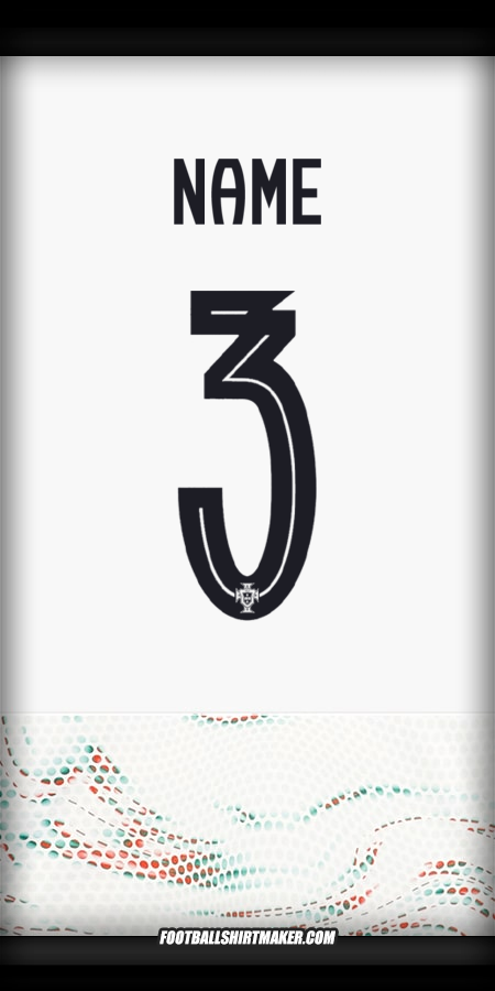 Jersey Portugal 2025 Away -  name - 3
