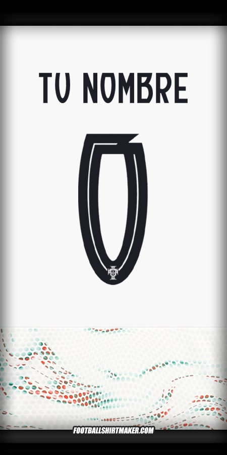 Camiseta Portugal 2025 II -  tu nombre - 0