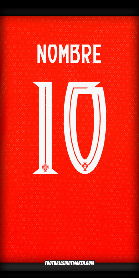 Jersey Portugal 2025 -  nombre - 10