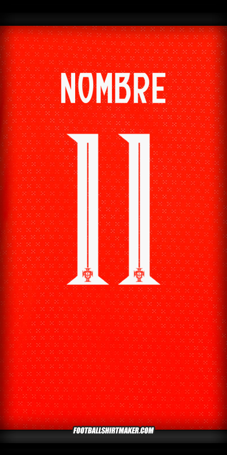 Jersey Portugal 2025 -  nombre - 11