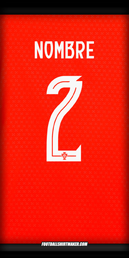 Jersey Portugal 2025 -  nombre - 2