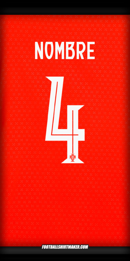 Jersey Portugal 2025 -  nombre - 4
