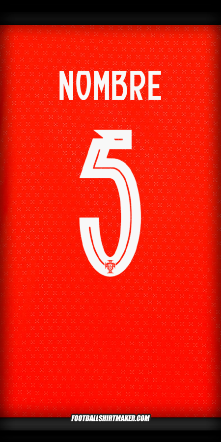 Jersey Portugal 2025 -  nombre - 5