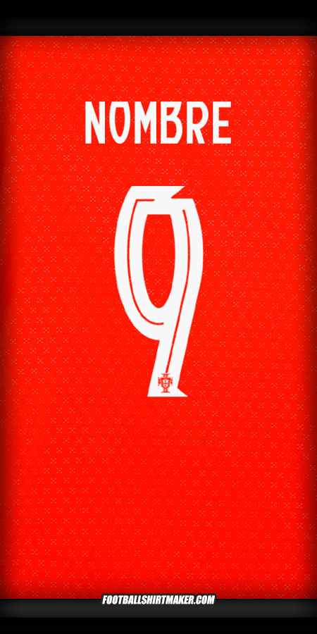 Camiseta Portugal 2025 -  nombre - 9