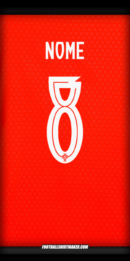 Camisola Portugal 2025 -  nome - 8