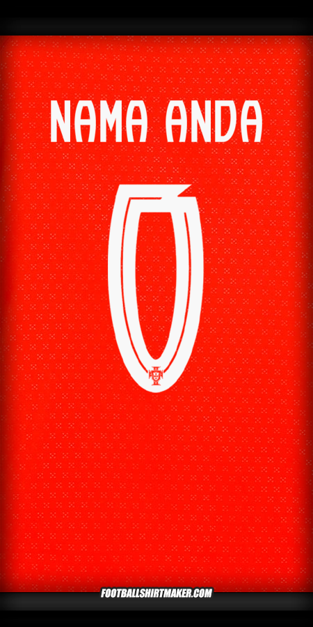 Jersey Portugal 2025 -  nama anda - 0