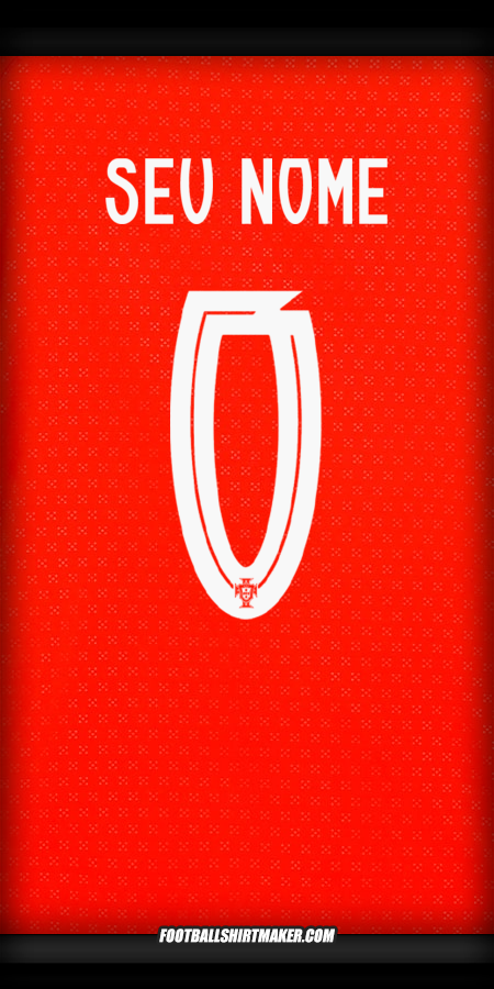 Camisa Portugal 2025 -  seu nome - 0
