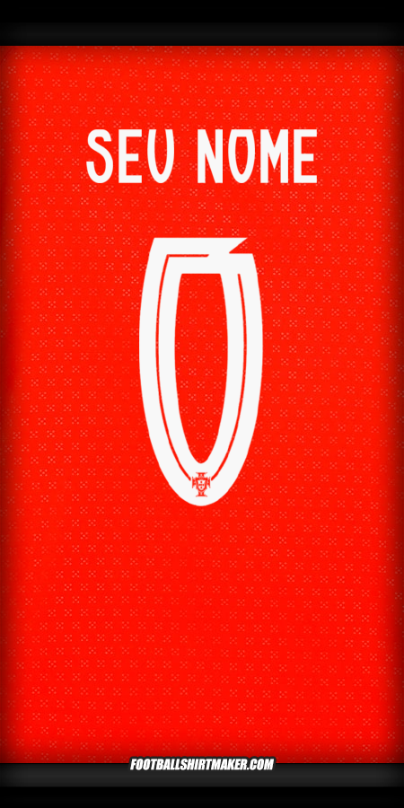 Camisa Portugal 2025 -  seu nome - 0