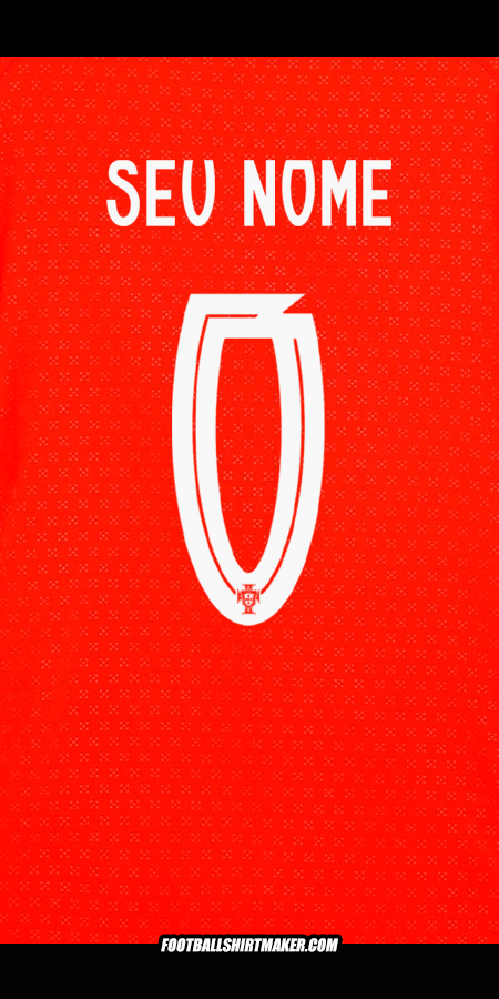 Camisa Portugal 2025 -  seu nome - 0