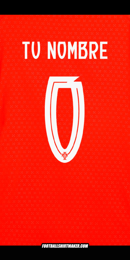 Camiseta Portugal 2025 -  tu nombre - 0