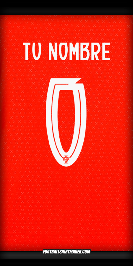 Jersey Portugal 2025 -  tu nombre - 0