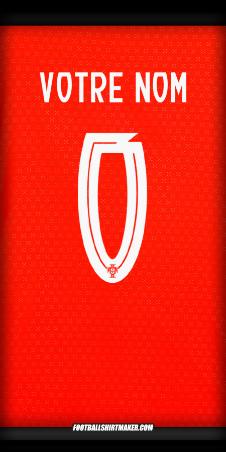 Maillot Portugal 2025 -  votre nom - 0