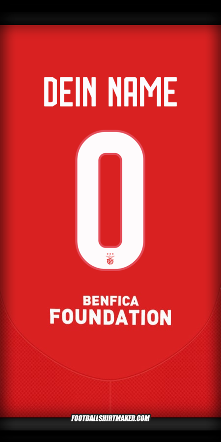 Trikot SL Benfica 2024/2025 UCL -  dein name - 0