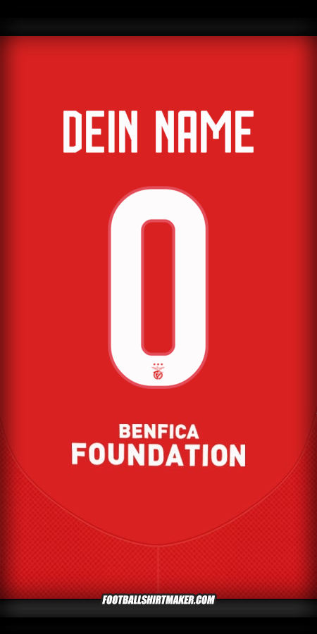 Trikot SL Benfica UCL 2024/2025 -  dein name - 0