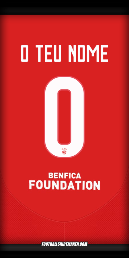 Camisola SL Benfica UCL 2024/2025 -  o teu nome - 0