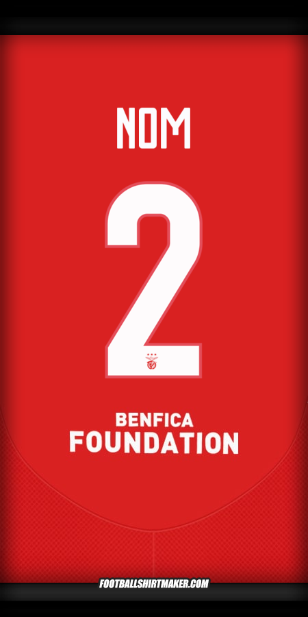 Maillot SL Benfica UCL 2024/2025 -  nom - 2