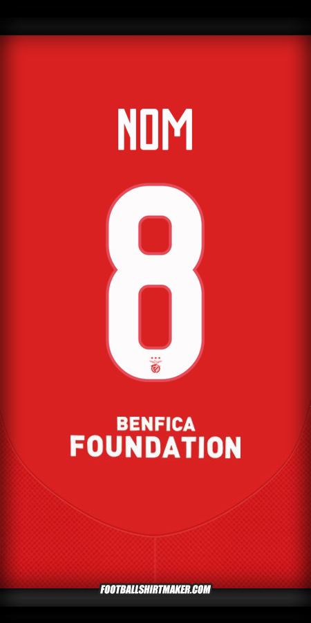 Maillot SL Benfica UCL 2024/2025 -  nom - 8