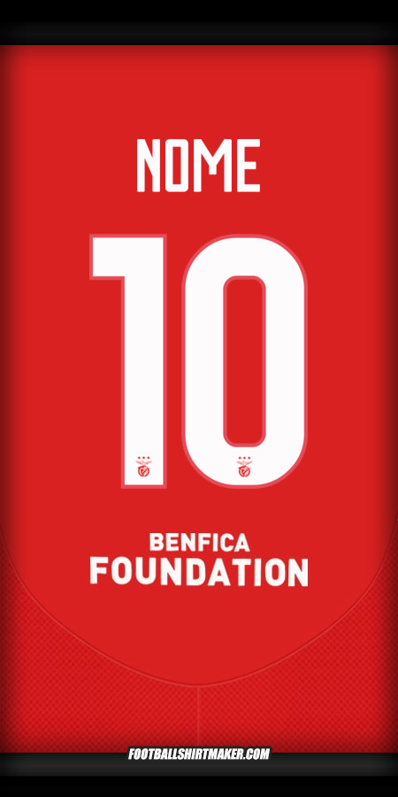 Camisa SL Benfica UCL 2024/2025 -  nome - 10