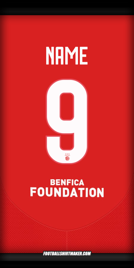 Jersey SL Benfica UCL 2024/2025 -  name - 9