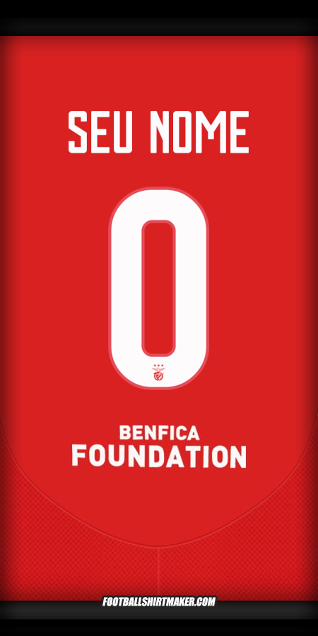 Camisa SL Benfica 2024/2025 UCL -  seu nome - 0