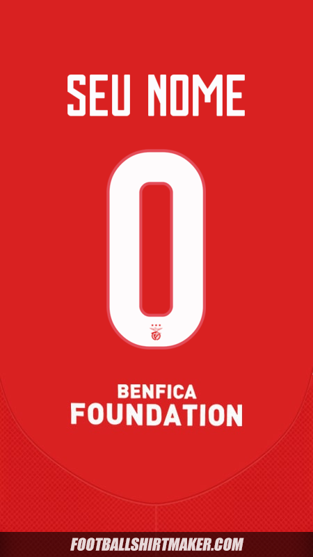 Camisa SL Benfica 2024/2025 UCL -  seu nome - 0