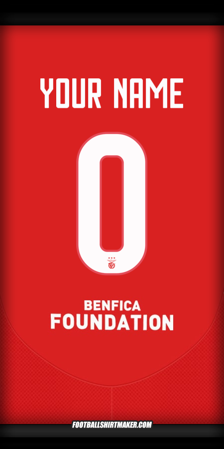 Shirt SL Benfica 2024/2025 UCL -  your name - 0