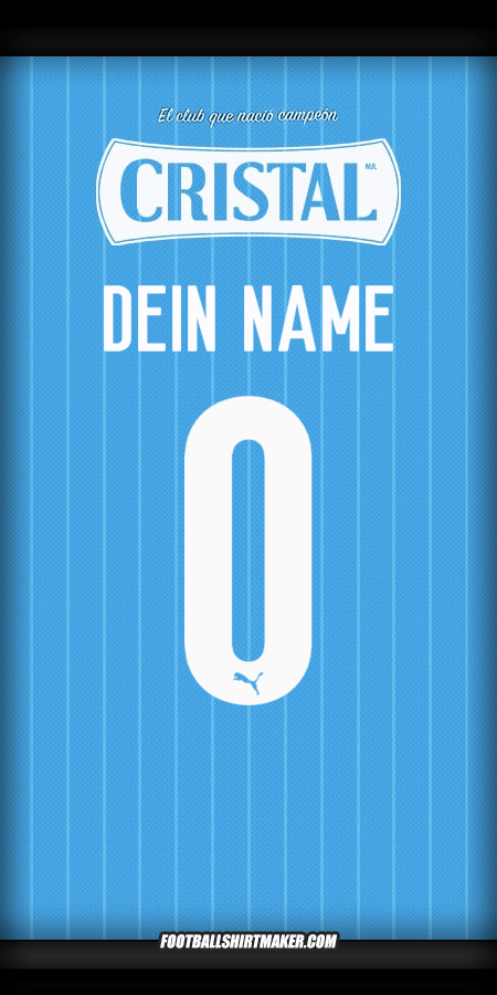 Trikot Sporting Cristal 2025 -  dein name - 0