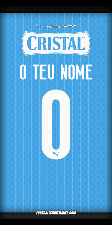 Camisola Sporting Cristal 2025 -  o teu nome - 0