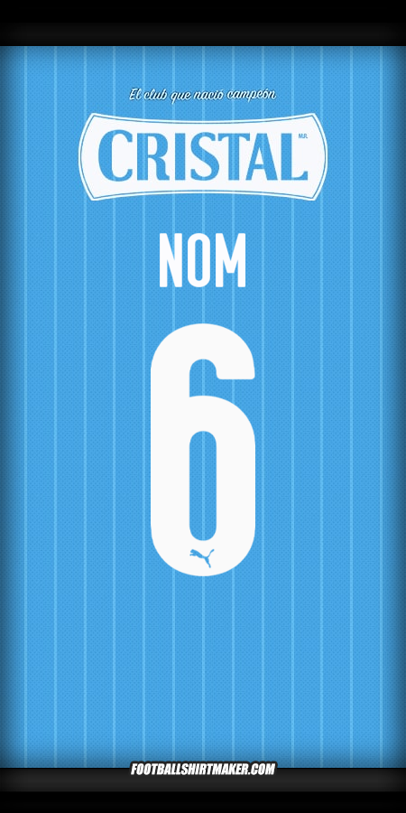 Maillot Sporting Cristal 2025 -  nom - 6
